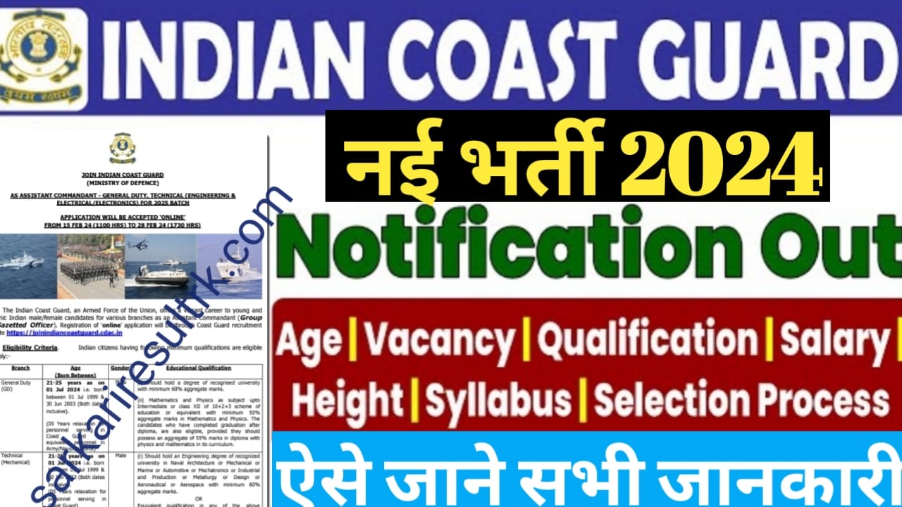 Coast Guard Assistant Commandant Recruitment 2024 Best Tips